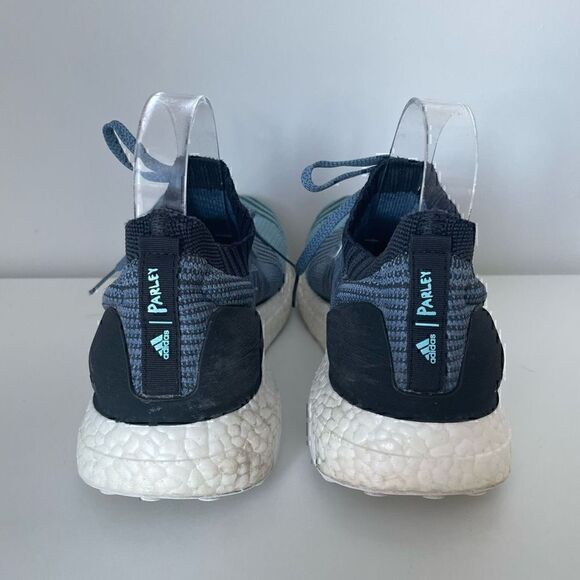 Adidas UltraBoost X Parley Womens Size US 7.5 Blue Running Shoes AQ0421 - Picture 7 of 12